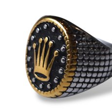 画像2: Crown Ring - Silver/Gold (2)