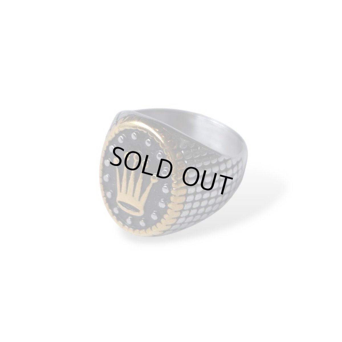 画像1: Crown Ring - Silver/Gold (1)