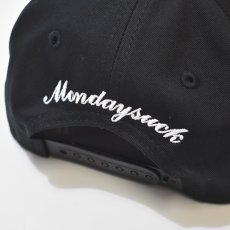 画像7: Mondaysuck New York Chainstitch Cap - Black (7)