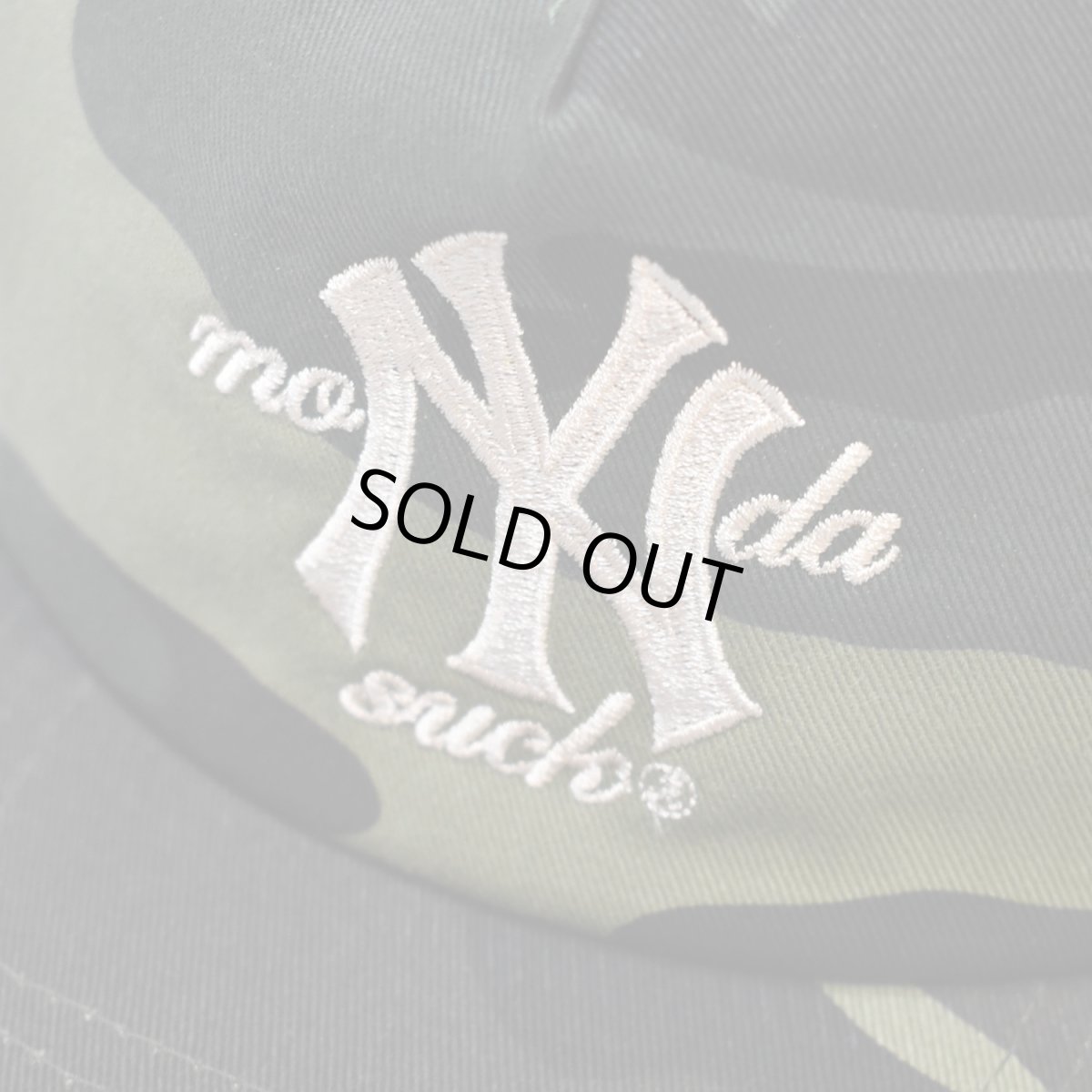 画像2: Mondaysuck NYC Hat - Green Camo (2)
