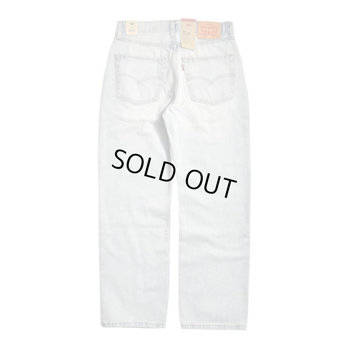 画像2: Levi's 565-0001 Loose Straight Jeans - Light Indigo (2)