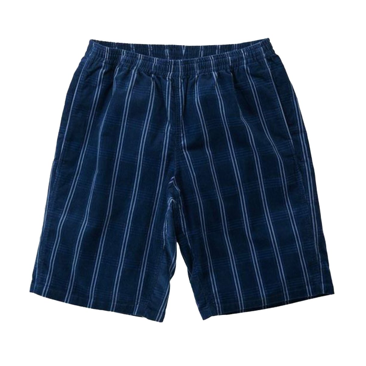 画像1: GRAMICCI Corduroy Swell Shorts - Navy Check (1)