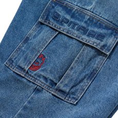 画像4: Spitfire Classic '87 Denim Cargo Shorts - Light Stone (4)