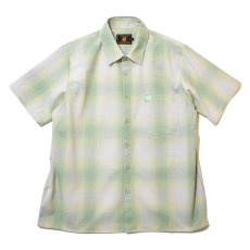 画像1: FB County S/S Checker Flannel Shirts - Mint (1)