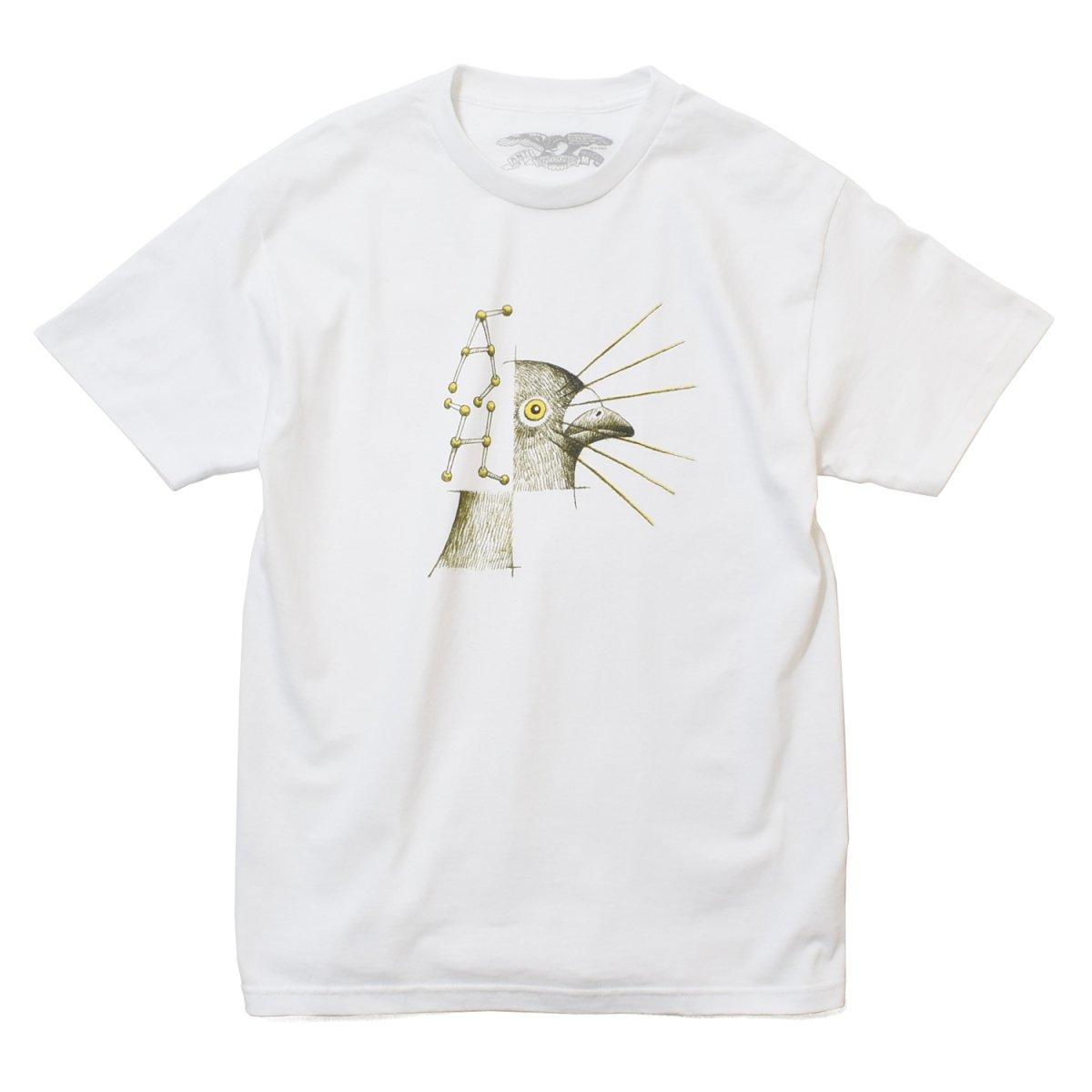 画像1: Anti Hero Molecular Pigeon Tee - White (1)