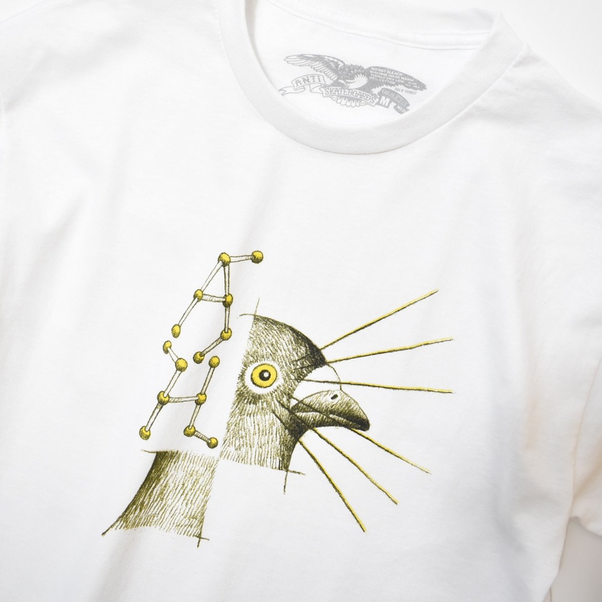画像2: Anti Hero Molecular Pigeon Tee - White (2)