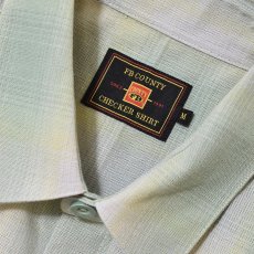 画像2: FB County S/S Checker Flannel Shirts - Mint (2)