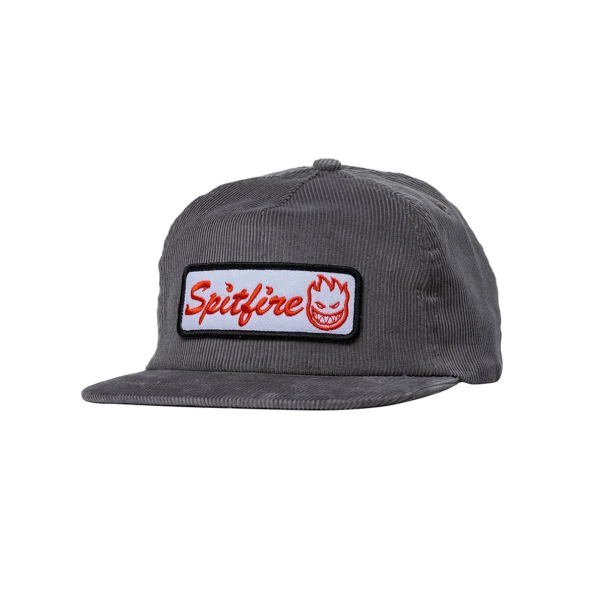 画像1: Spitfire Courier Patch Snapback Hat - Charcoal/White (1)