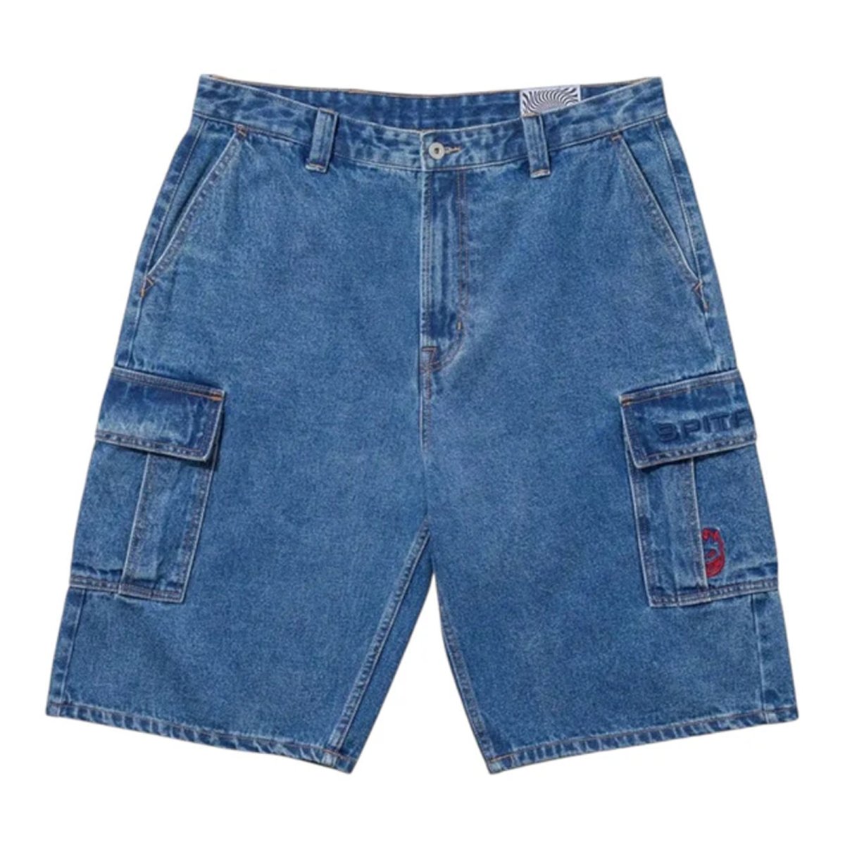 画像1: Spitfire Classic '87 Denim Cargo Shorts - Light Stone (1)