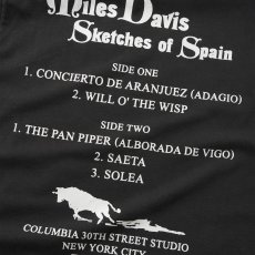 画像4: Butter Goods x Miles Davis Sketches of Spain Tee - Washed Black (4)