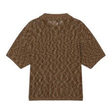 画像2: OBEY Andre Polo Sweater - Toffee Brown (2)