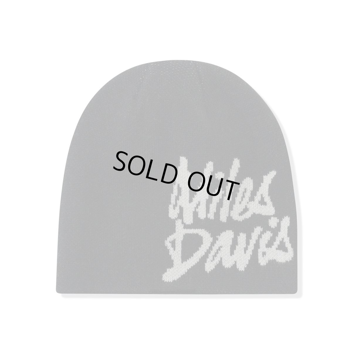 画像1: Butter Goods x Miles Davis Skully Beanie - Black (1)