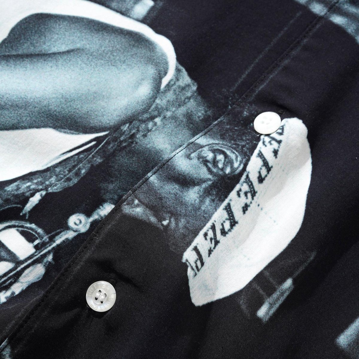 画像4: Butter Goods x Miles Davis Savoy Rayon S/S Shirts - Black (4)