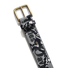 画像2: Butter Goods x Miles Davis Studded Belt - Grey/Black (2)