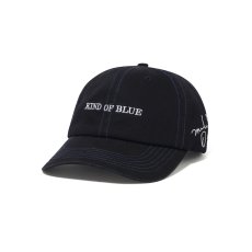 画像1: Butter Goods x Miles Davis Kind Of Blue 6panel Cap - Black (1)