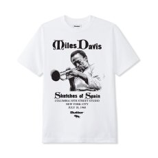 画像1: Butter Goods x Miles Davis Sketches of Spain Tee - White (1)