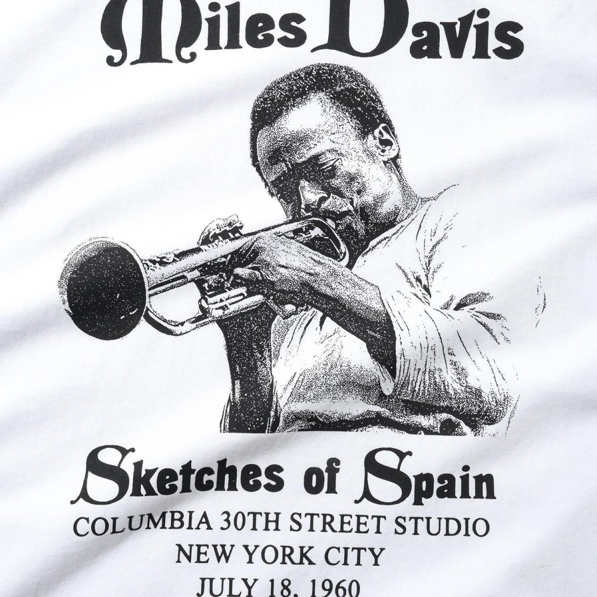 画像3: Butter Goods x Miles Davis Sketches of Spain Tee - White (3)