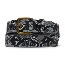 画像1: Butter Goods x Miles Davis Studded Belt - Grey/Black (1)