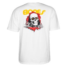 画像1: Powell Peralta Ripper Tee - White (1)