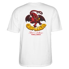 画像1: Powell Peralta Steve Caballero Dragon II Tee - White (1)