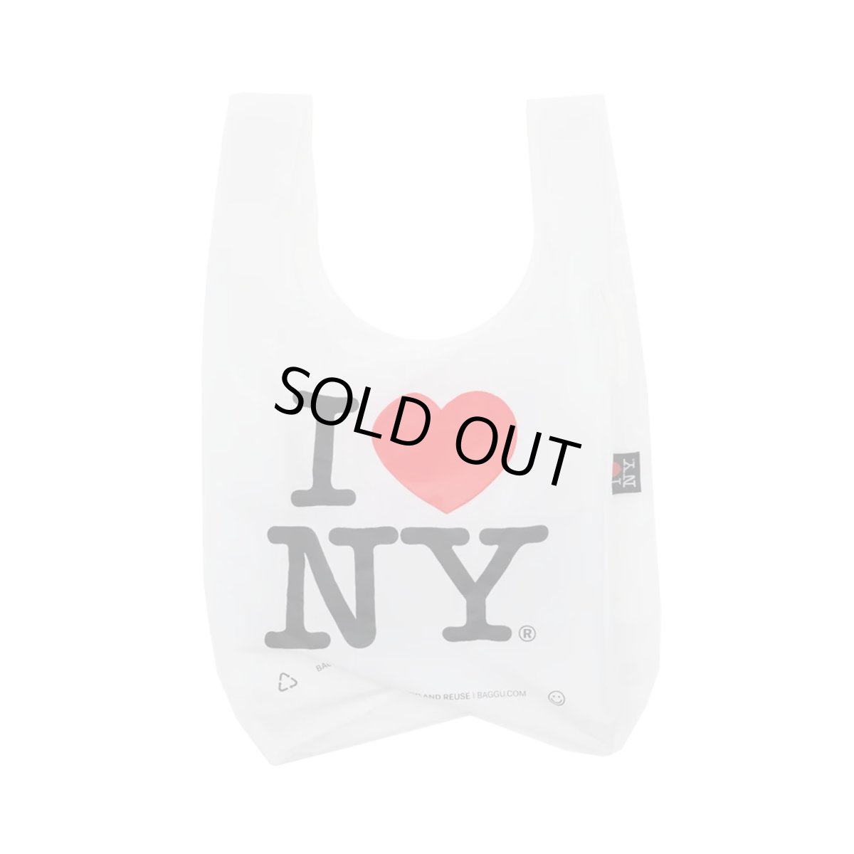 画像1: BAGGU Standard Baggu - I Love NY (1)