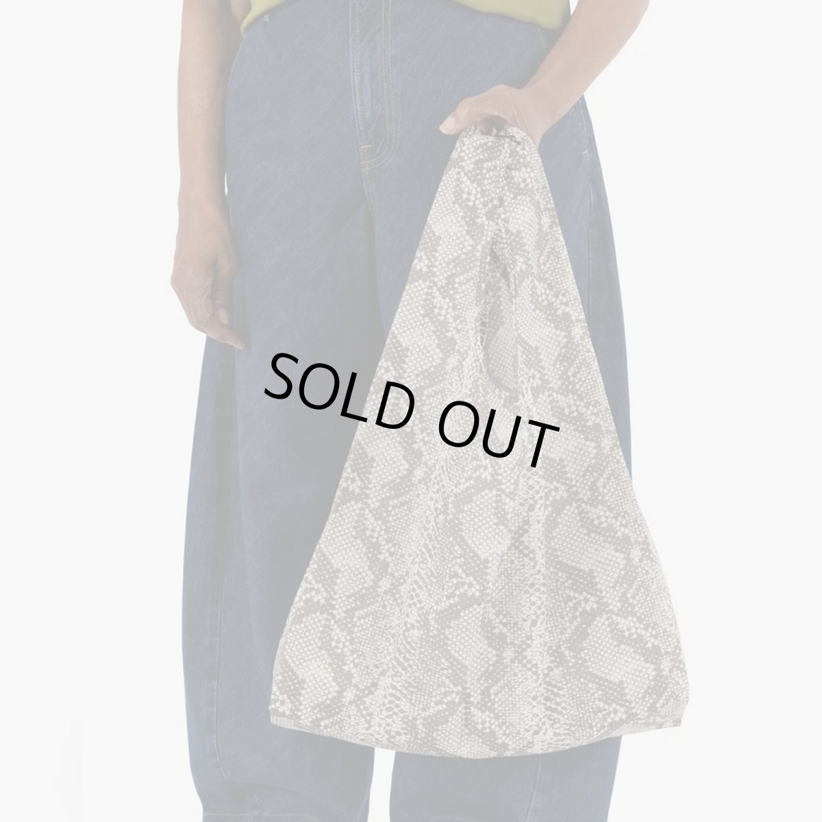 画像3: BAGGU Standard Baggu - Snakeskin (3)