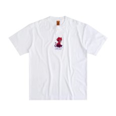 画像1: Token Plaid Baby Devil Tee - White (1)