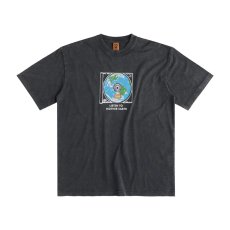 画像1: Token Listen To Tee - Faded Wash Black (1)