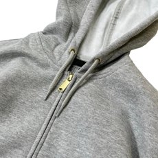 画像2: Carhartt USA K122 Loose Fit Midweight Full-Zip Sweatshirts - Heather Grey (2)