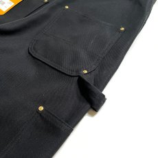 画像5: Carhartt USA Relaxed Fit Duck Bib Overall - Black (5)