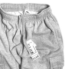 画像3: PRO CLUB Fleece Cargo Shorts - Heather Grey (3)