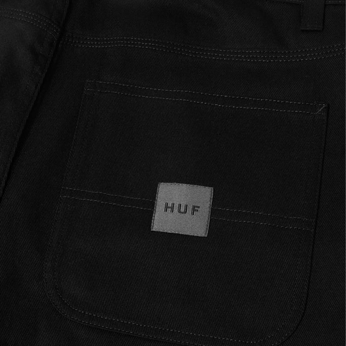 画像4: HUF  Classic H Double Knee Work Shorts - Black (4)