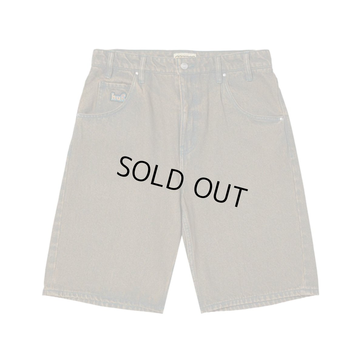 画像1: HUF Cromer Shorts - Burnt Blue (1)