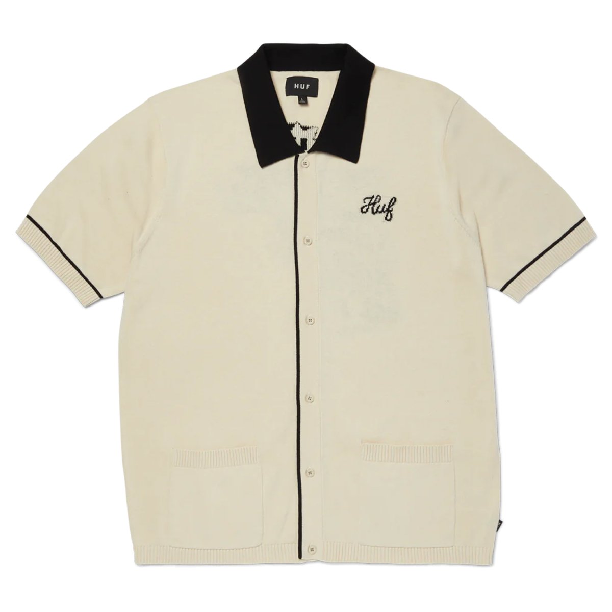 画像1: HUF Icarus Knit Top - Natural (1)