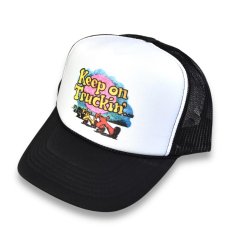 画像1: Trucker Hat USA Keep on Truckin' - Black (1)