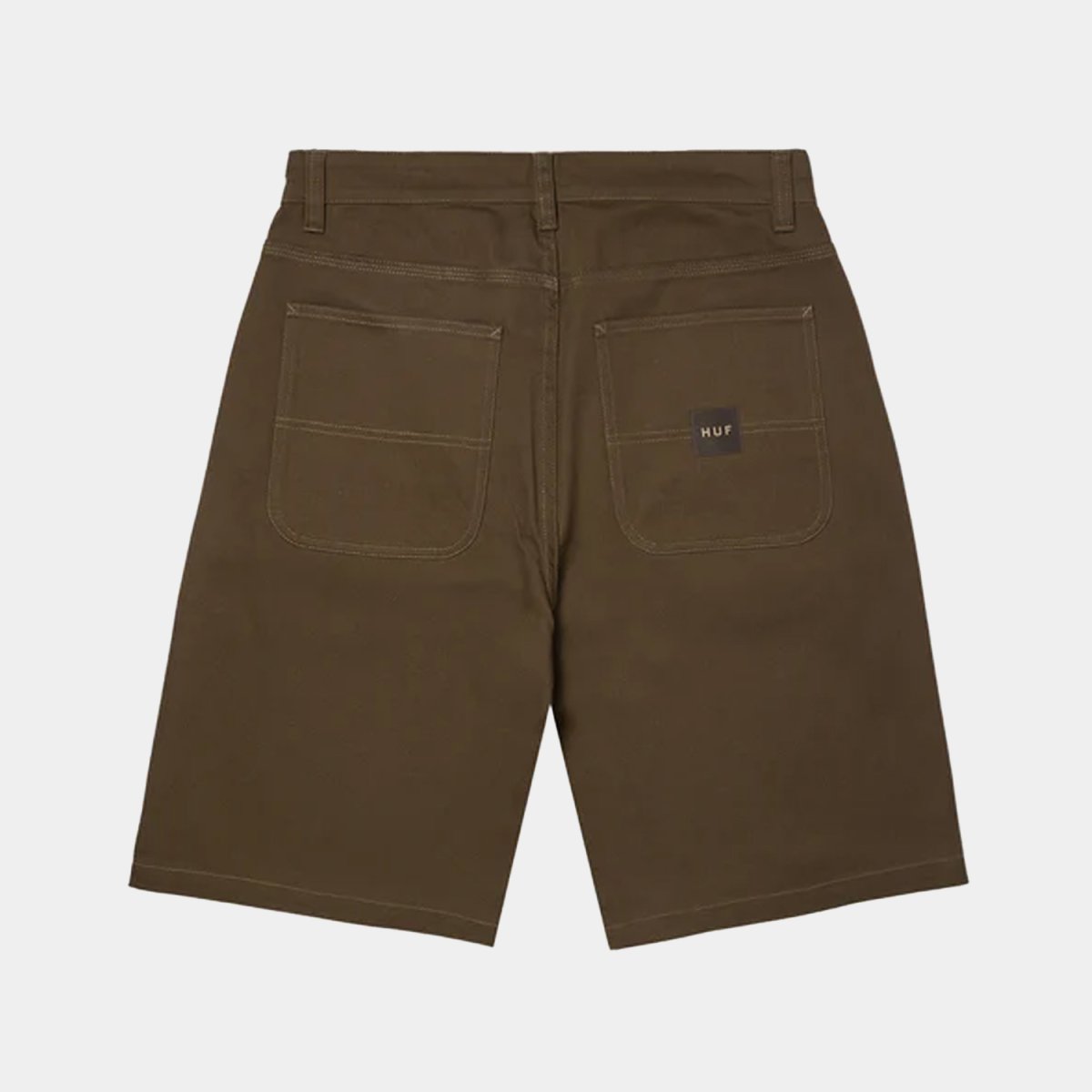 画像2: HUF  Classic H Double Knee Work Shorts - Brown (2)