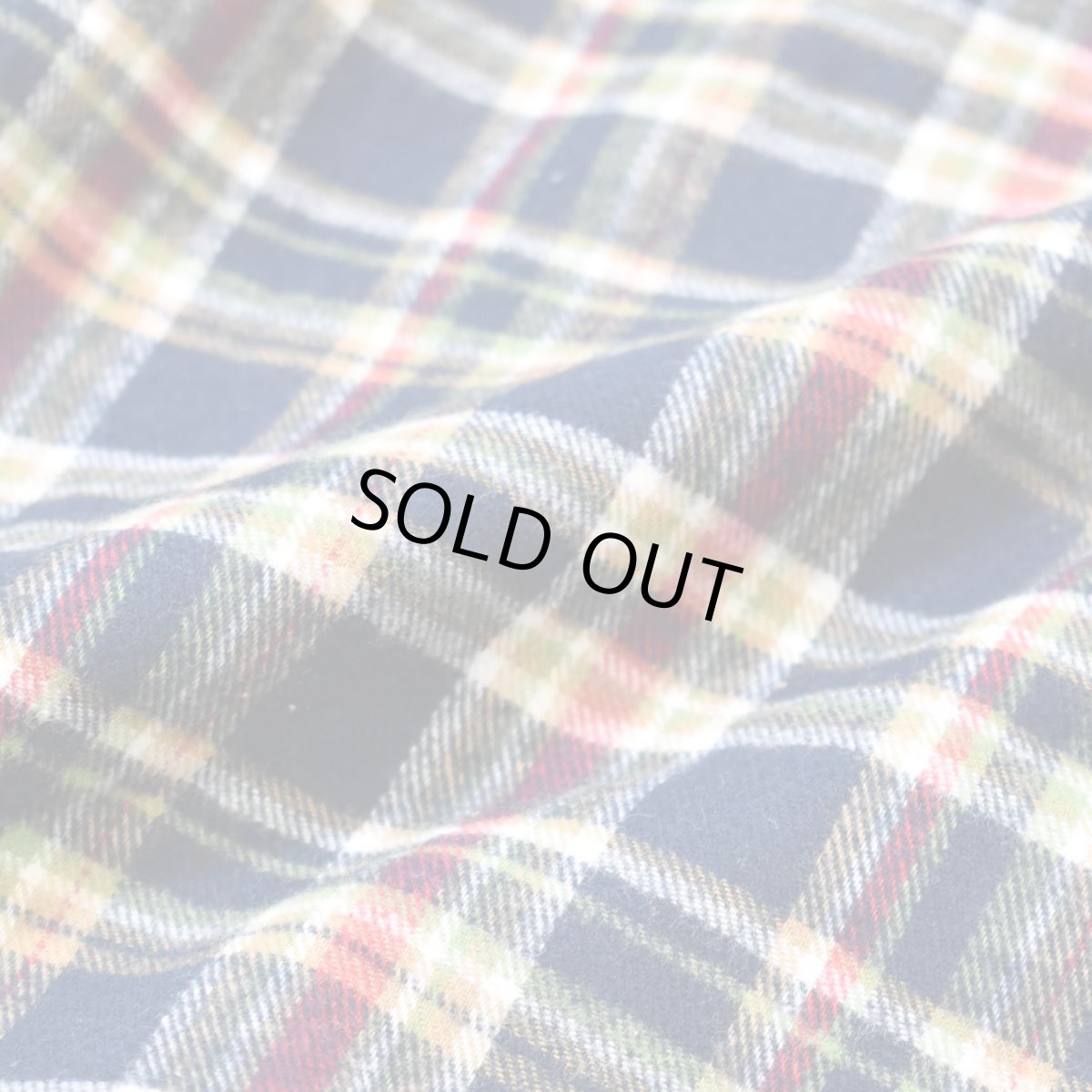 画像6: Los Angeles Apparel Cotton Flannel Lounge Pants - Navy/Gold/Red Plaid / ロサンゼルスアパレル フランネル ラウンジパンツ (6)