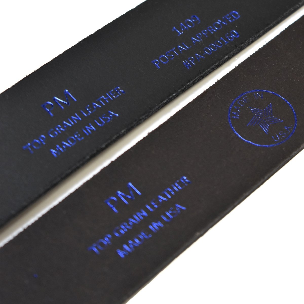 画像6: PM Adirondack 1¼” Top Grain Leather Postal Approved Work Belt (6)