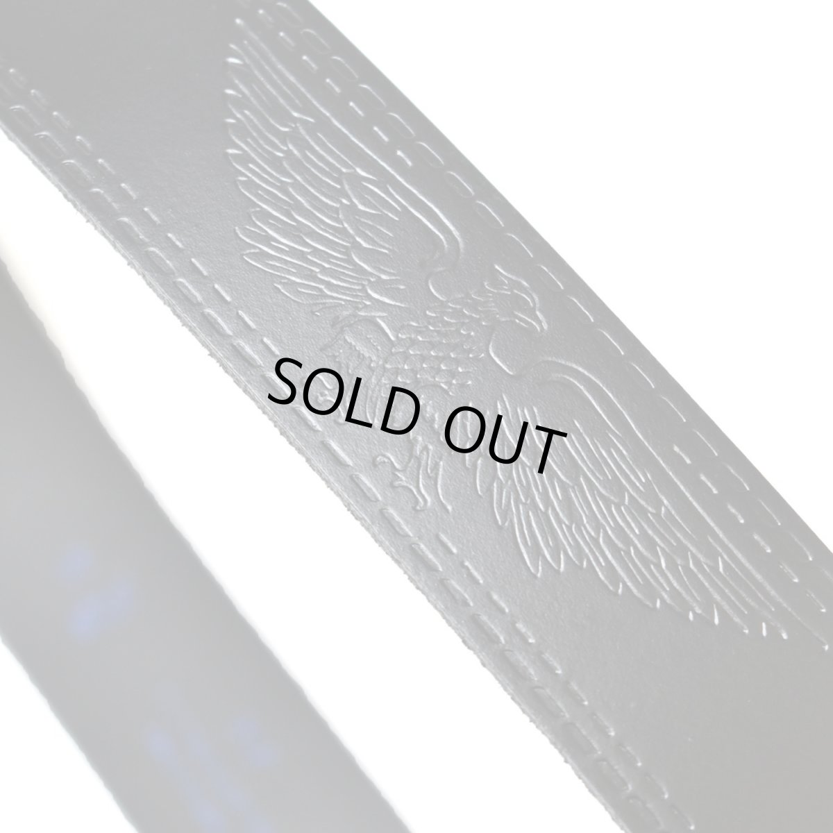 画像2: PM Adirondack 1½” Eagle Embossed Western Leather Belt Black (2)