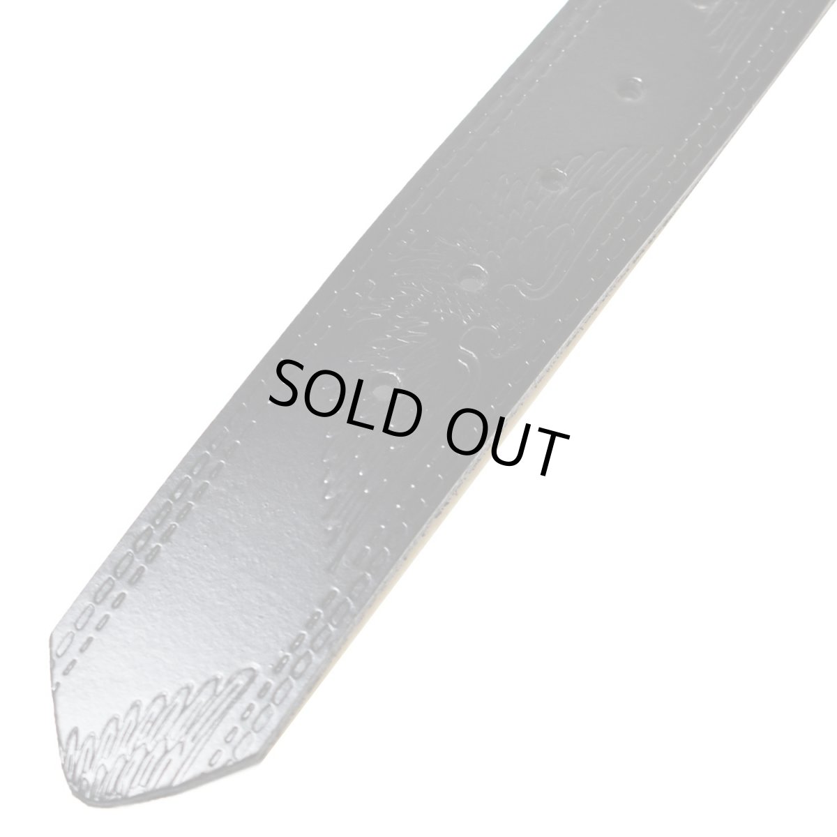 画像3: PM Adirondack 1½” Eagle Embossed Western Leather Belt Black (3)