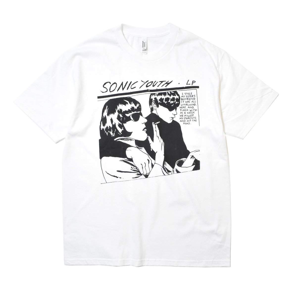 画像1: Sonic Youth S/S T-Shirts White (1)