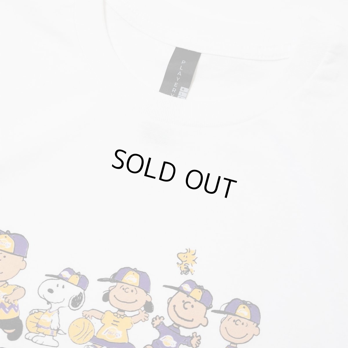 画像2: Snoopy LA Lakers S/S T-Shirts - White (2)