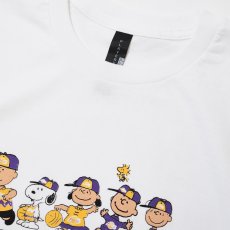 画像2: Snoopy LA Lakers S/S T-Shirts White (2)