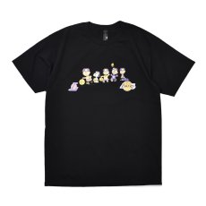 画像1: Snoopy LA Lakers S/S T-Shirts Black (1)