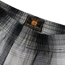 画像4: FB County Checker Cargo Shorts - Black/Grey (4)