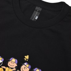 画像2: Snoopy LA Lakers S/S T-Shirts Black (2)