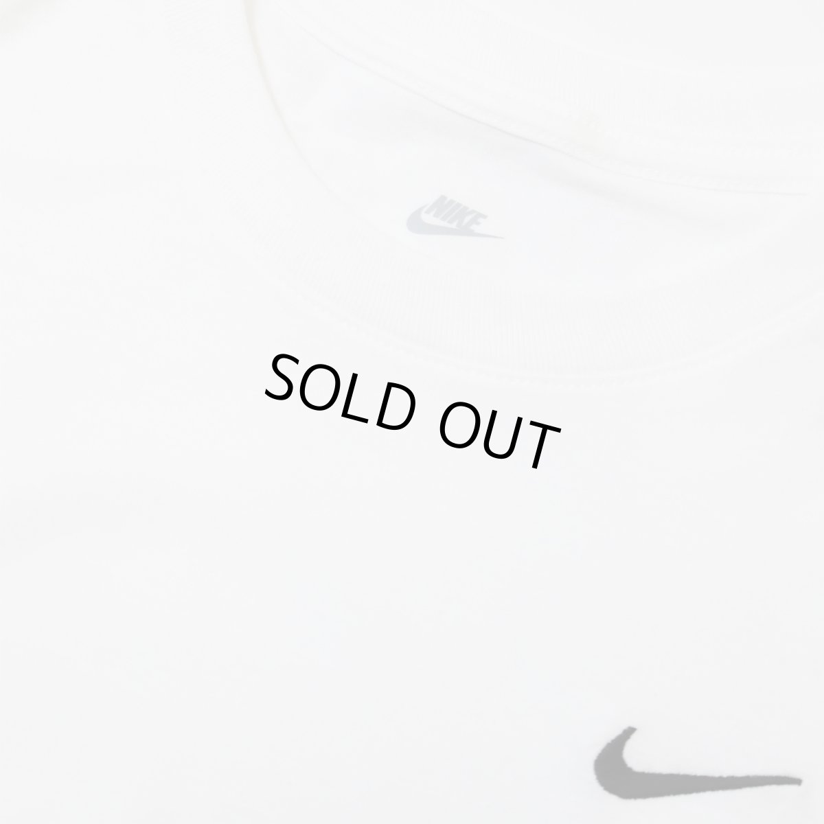 画像2: NIKE Swoosh Emb Tee - White (2)