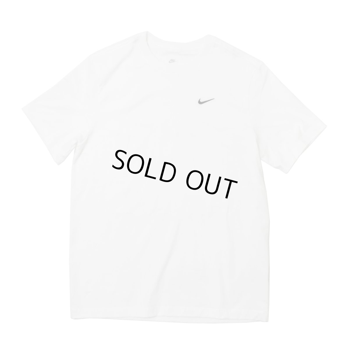 画像1: NIKE Swoosh Emb Tee - White (1)