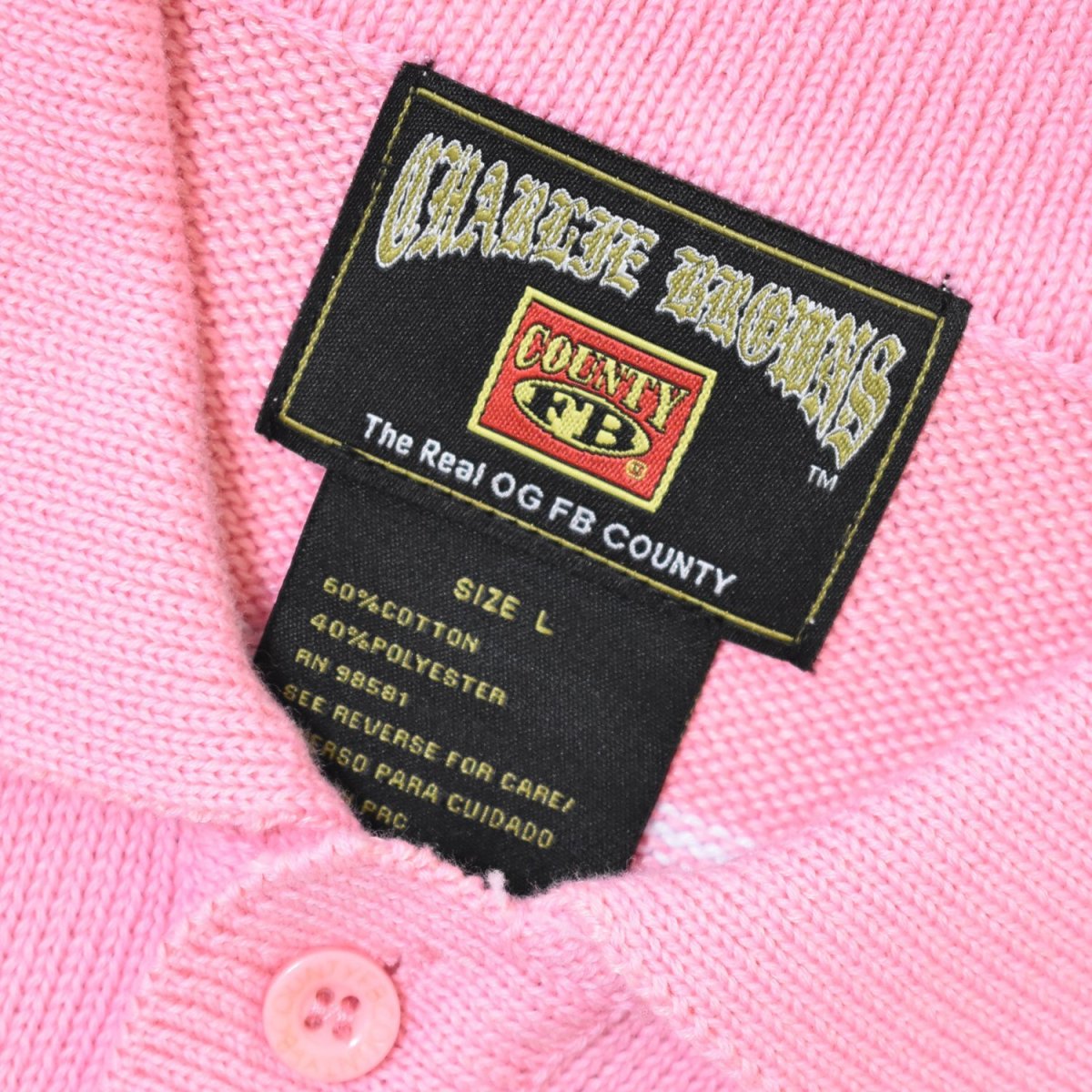 画像3: FB County S/S Charlie Brownl Shirts - Pink/White (3)