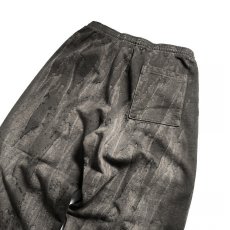 画像3: Los Angeles Apparel 14oz Drip Dye Heavy Fleece Pants - Black (3)